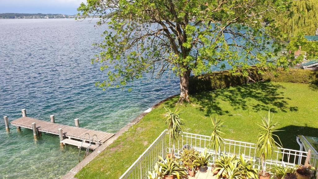 Gasthof Mit Seeterasse & Appartements Zur Landeroith Weyregg Exterior foto